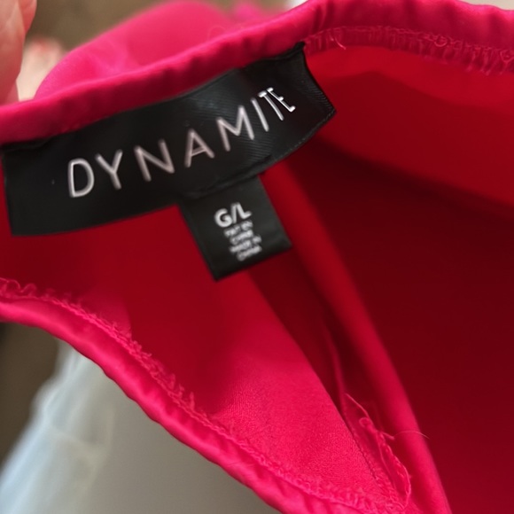 Dynamite Magenta Pink Midi Dress - Picture 5 of 5